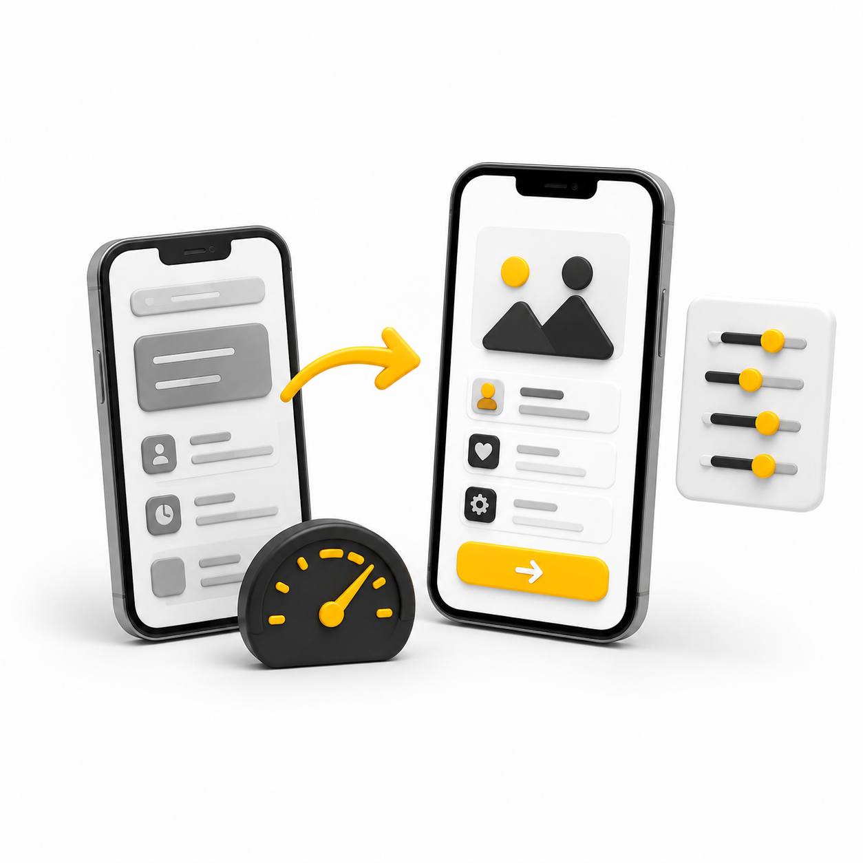 Improve service illustration